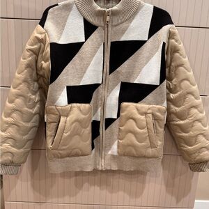 Geometric Pattern Women Jacket